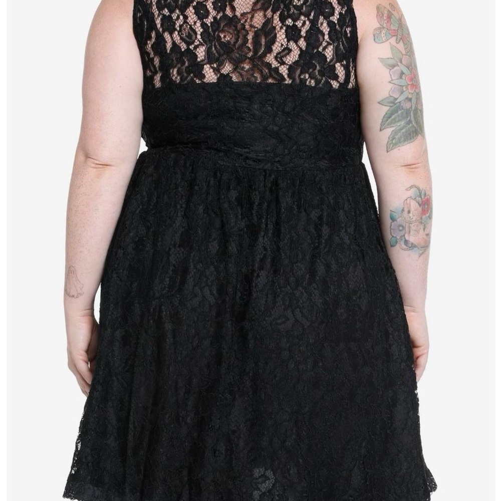 Sweet Society Dark Romance Black Lace Mini Dress - Picture 2 of 10